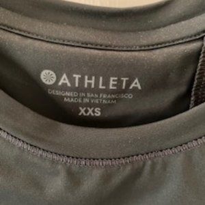 Athleta Sunlover UPF Tulip Back Tank Top Olive xxs